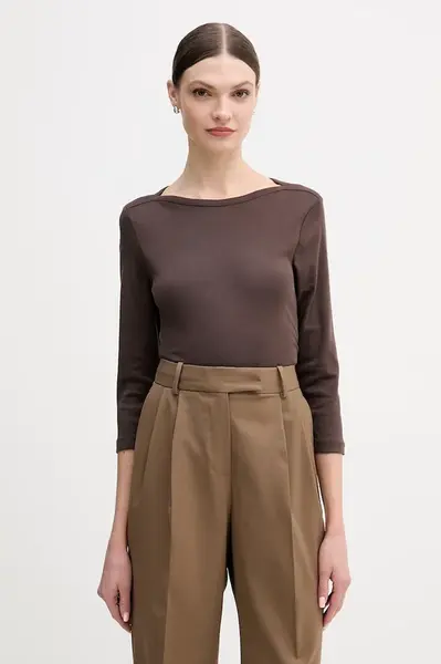 Bavlněné tričko s dlouhým rukávem United Colors of Benetton