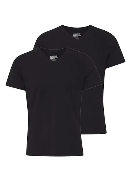 BLEND Tričko 'Nico'  čierna