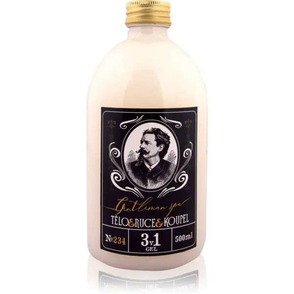 Bohemia Gifts & Cosmetics Gentleman Spa mycí gel 3 v 1 500 ml