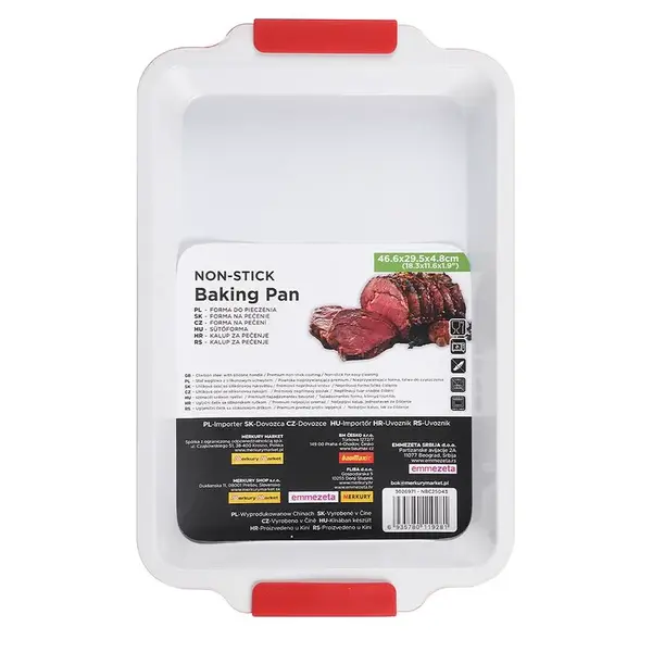 Forma na pečení 46.6x29.5x4.8cm.0.6mm