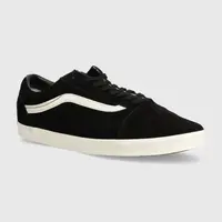 Semišové tenisky Vans Old Skool Lowpro černá barva, VN000D0E1KP1