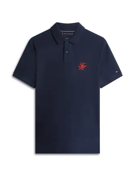 TOMMY HILFIGER Tričko  námornícka modrá / červená