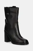 Kožené kotníkové boty Karl Lagerfeld BROOKLYN