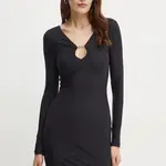 Šaty Guess AMIRA černá barva, mini, W4BK09 KCDE0