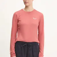 Sportovní tričko s dlouhým rukávem Salewa Puez Dry béžová barva, 00-0000028865