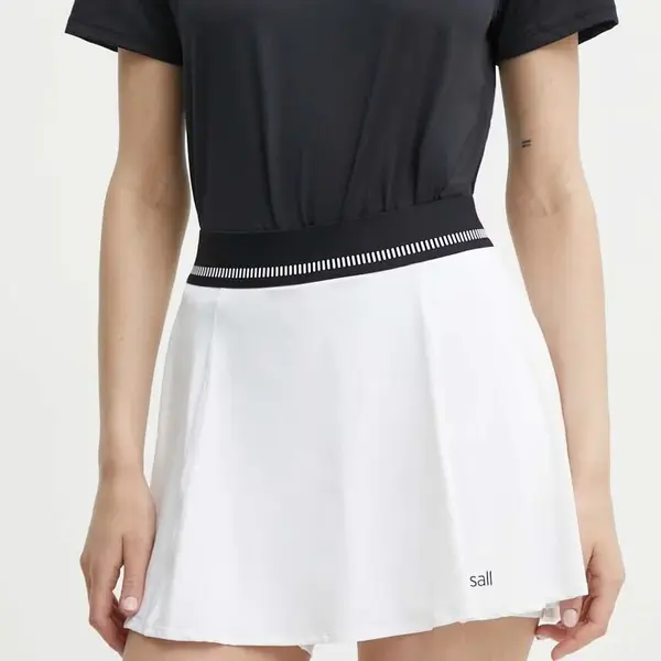 Sportovní sukně Casall Court bílá barva, mini