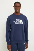 Mikina The North Face Drew Peak pánská, tmavomodrá barva, s potiskem, NF0A89EK8K21