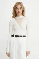 Svetr Guess ALICE dámský, béžová barva, lehký, W5RR15 Z2Y50