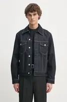 Džínová bunda Marc O'Polo pánská, tmavomodrá barva, přechodná, 5000005585