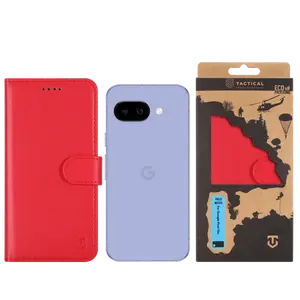 Flipové pouzdro Tactical Field Notes pro Google Pixel 10a, červená
