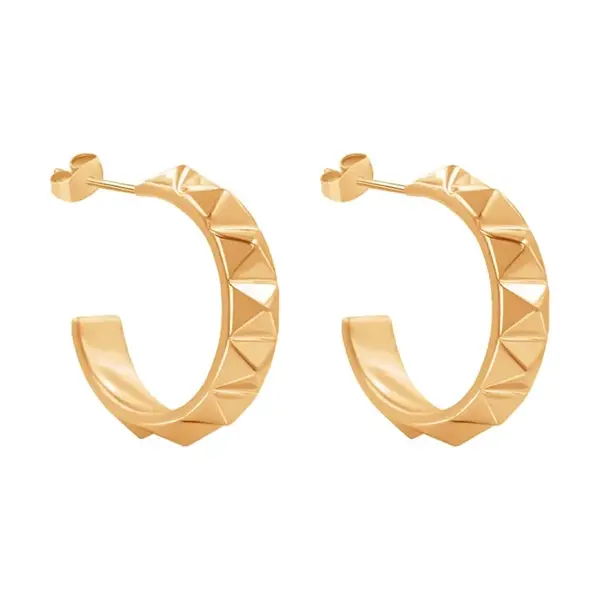 Pozlacené náušnice Lilou Etno