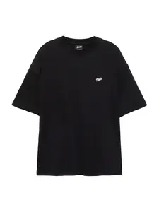 Pull&Bear Tričko 'STWD'  čierna / biela