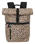 Batoh na notebook Travelite Basics Rollup Backpack Leopard