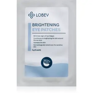 Lobey Skin Care Brightening Eye Patches hydrogelová maska na oční okolí 2 g