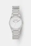 Hodinky Calvin Klein stříbrná barva, 25200456