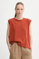 Bavlněný top Levi's černá barva, A8794