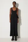 Šaty MM6 Maison Margiela černá barva, mini, oversize, S62DD0038.S37977