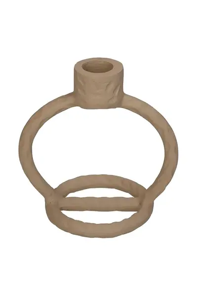 Dekorativní svícen home & lifestyle béžová barva