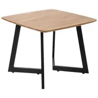 ODKLÁDACÍ STOLEK, divoký dub, černá, divoký dub