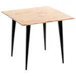 ODKLÁDACÍ STOLEK, akácie, černá, barvy akácie