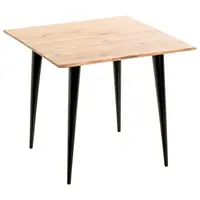 ODKLÁDACÍ STOLEK, akácie, černá, barvy akácie