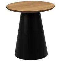 MID.YOU KONFERENČNÍ STOLEK, přírodní barvy, dřevo, kov, 45/48 cm