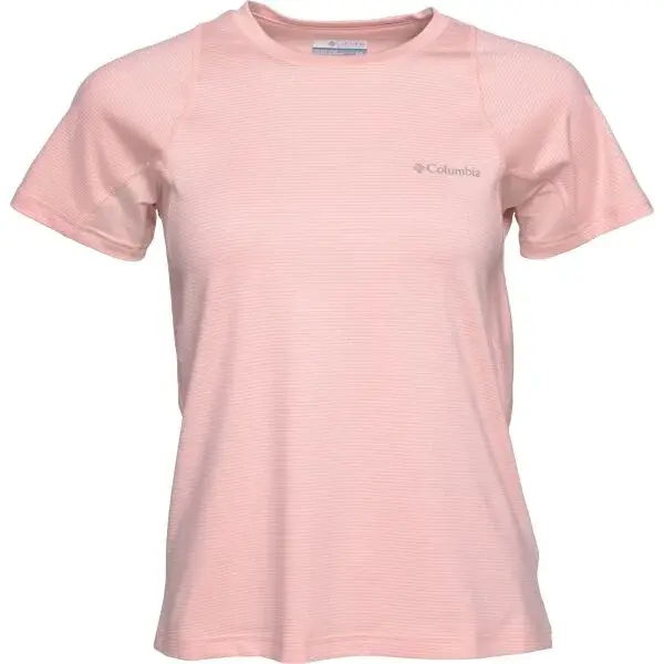 Columbia WEEKEND ASCENT™ SS Dámske tričko, ružová, veľkosť