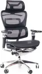 SEGO Ergonomická kancelářská židle SESION černá