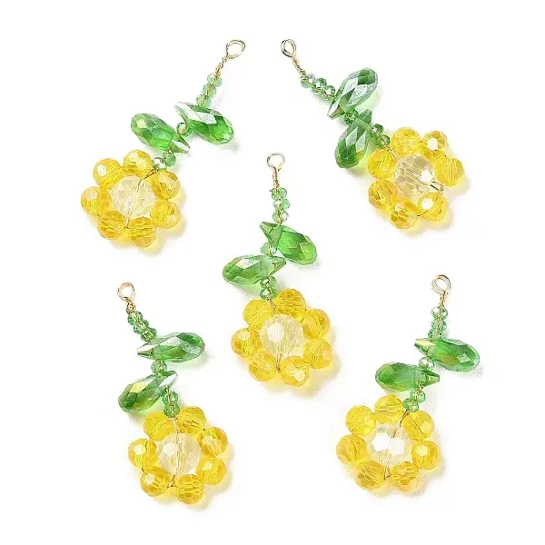 Glass Beaded Pendants