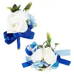1Pc Silk Cloth Wrist Corsage