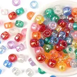 100Pcs Transparent Plastic Beads