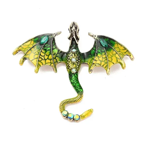 Alloy Rhinestone Big Pendants