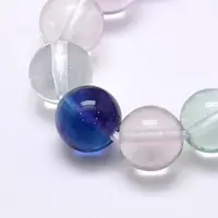Natural Fluorite Beads Strands