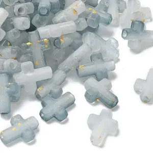 Gradient Color Transparent Acrylic Beads