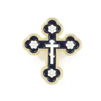 Orthodox Cross Enamel Pins