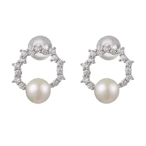 Natural Pearl Ear Studs