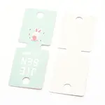 Paper Hair Ties Display Cards