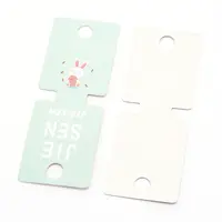 Paper Hair Ties Display Cards