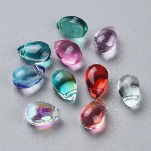200Pcs Transparent Glass Beads