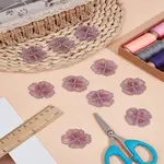 10Pcs Galsang Flower Gauze Embroidery Sew on Cloth Patches