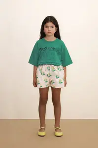 Tinycottons  Dětské bavlněné tričko  PONDLANE GRAPHIC TEE