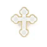 Orthodox Cross Enamel Pins