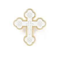 Orthodox Cross Enamel Pins