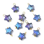 10Pcs Glass Pendants