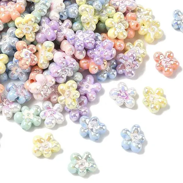 UV Plating Opaque Acrylic Beads