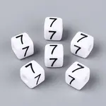 Opaque Acrylic European Large Hole Beads