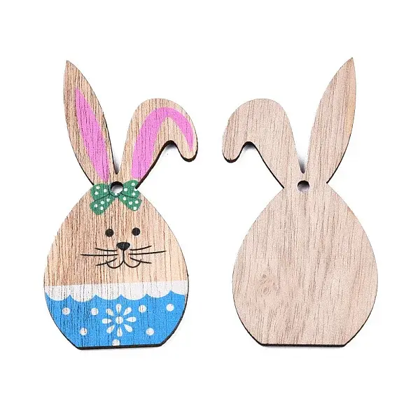 Single-Sided Printed Wood Big Pendants