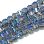 Electroplate Glass Beads Strands