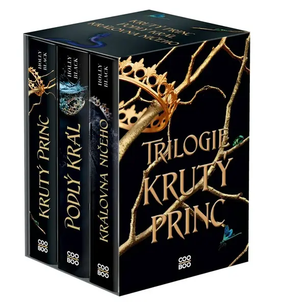 Krutý princ - box (poškozená) - Holly Black