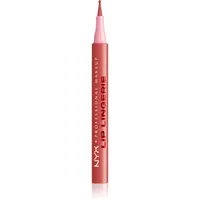 NYX Professional Makeup Lip Lingerie fix na rty pro dlouhotrvající efekt odstín 09 Send Nudes 1 ml